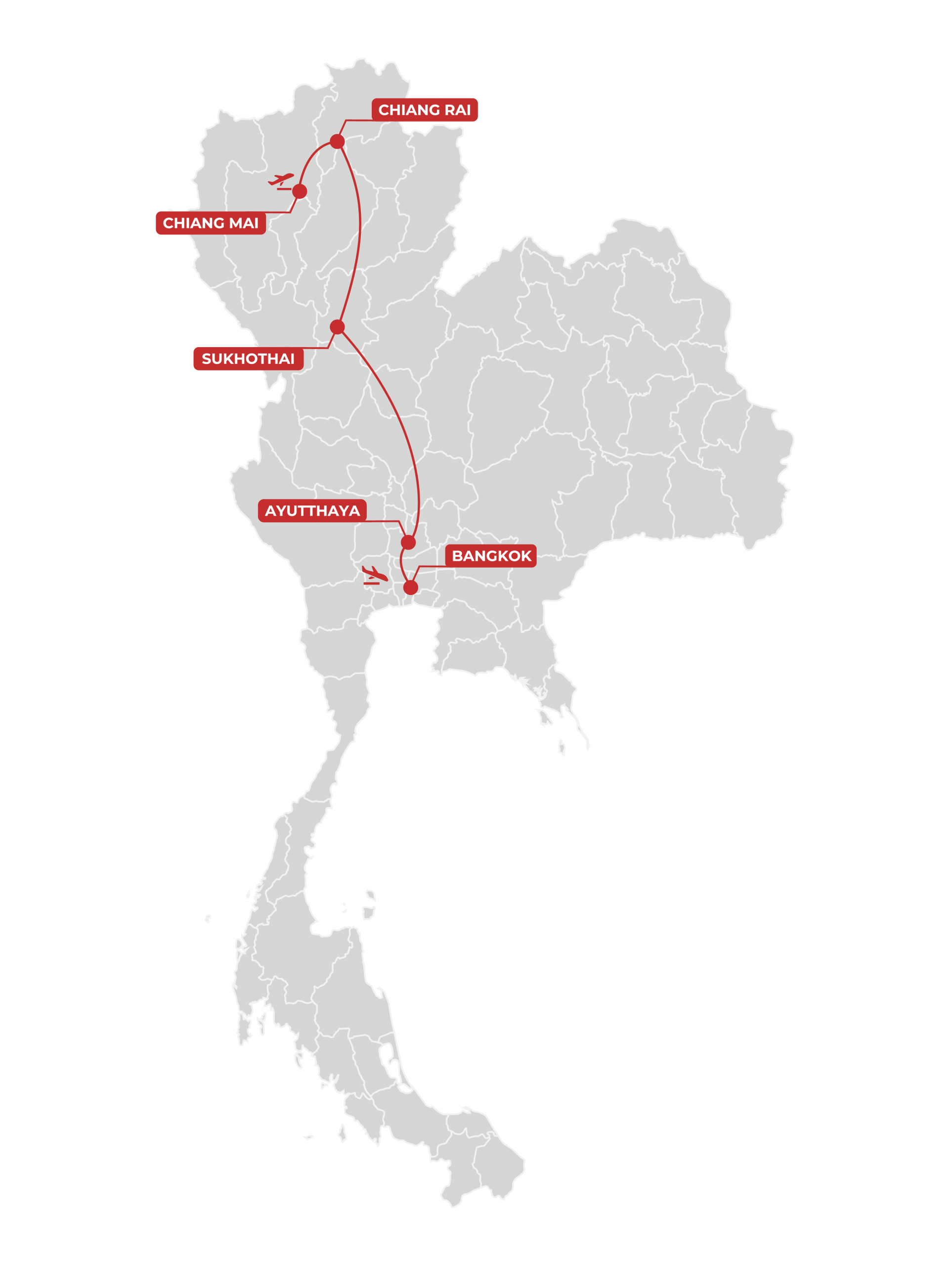 8 Días Tailandia Ciudades Imperiales